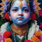 How to do a Krishna makeup for kids