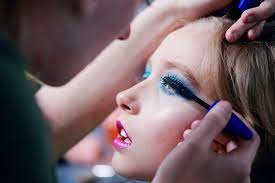 Dance makeup for child