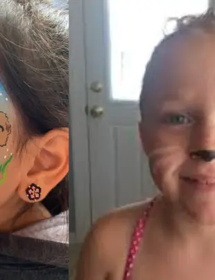 How To Do Sea Otter Makeup on Your Kids