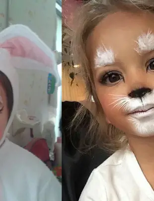 How to do bunny makeup on kids